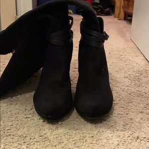 Lane bryant wide leg high boots